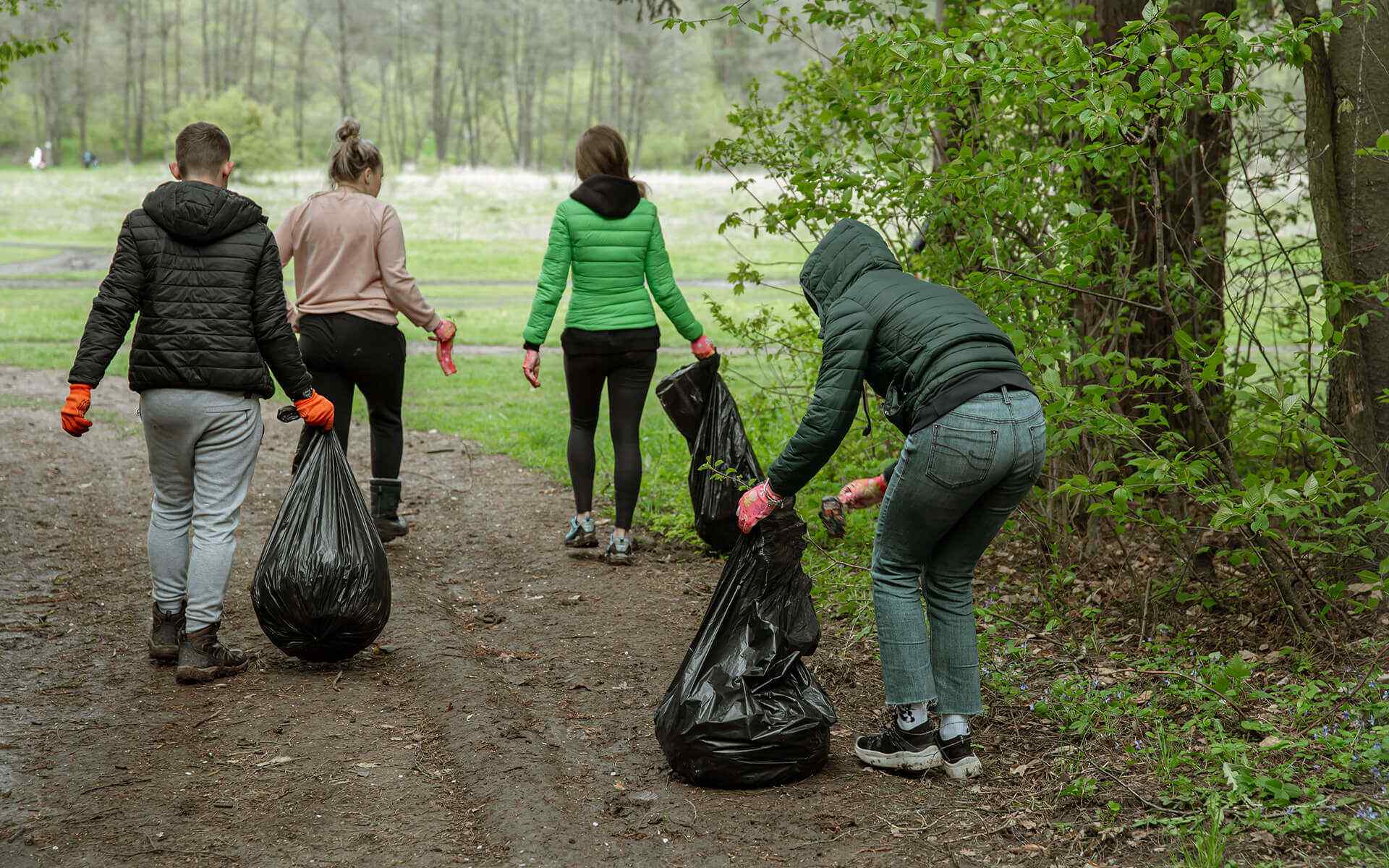 Great day to clean the neighborhood